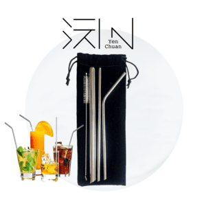 product-grid-gallery-item Stainless steel straws set (3+1)