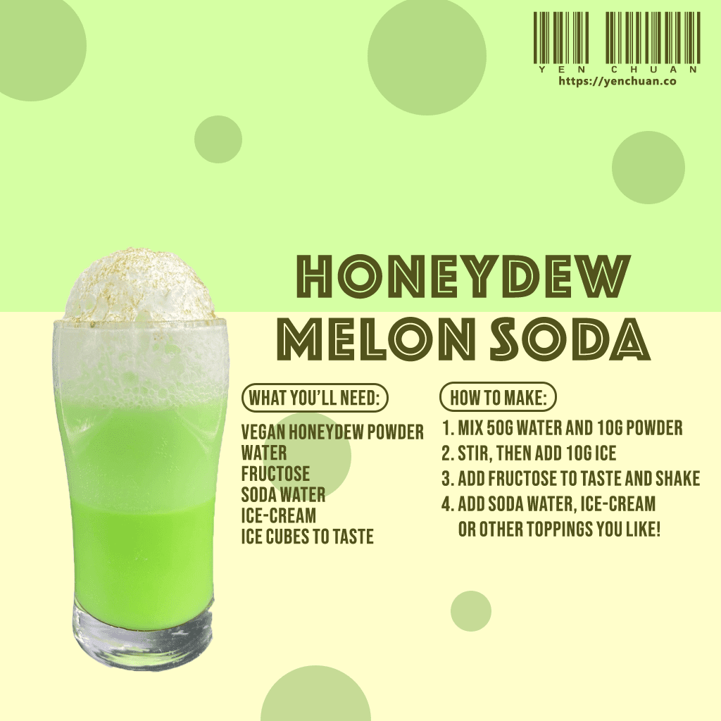 vegan honeydew melon drink