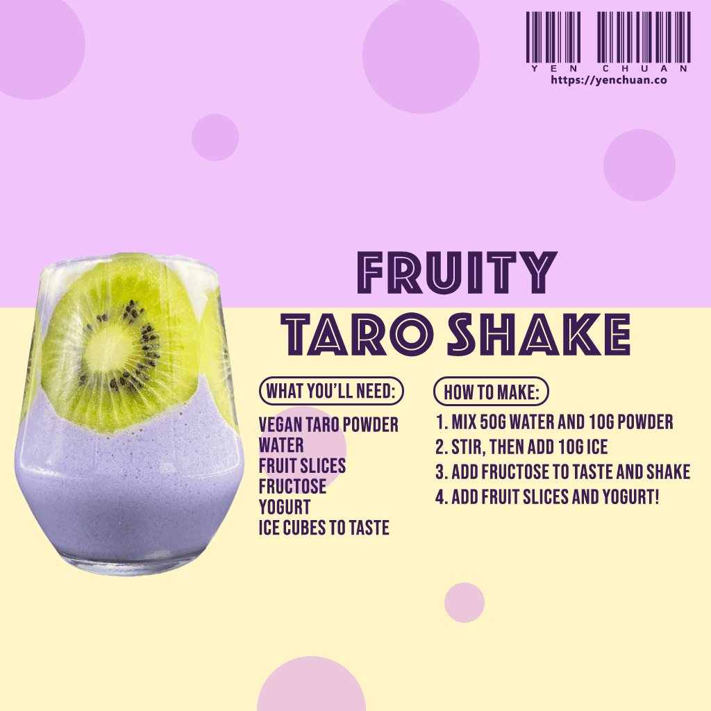 vegan taro drink