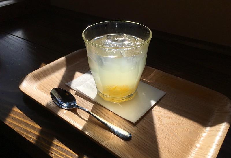 Yuzu tea, taken by Pete Birkinshaw https://www.flickr.com/photos/binaryape/38058154635