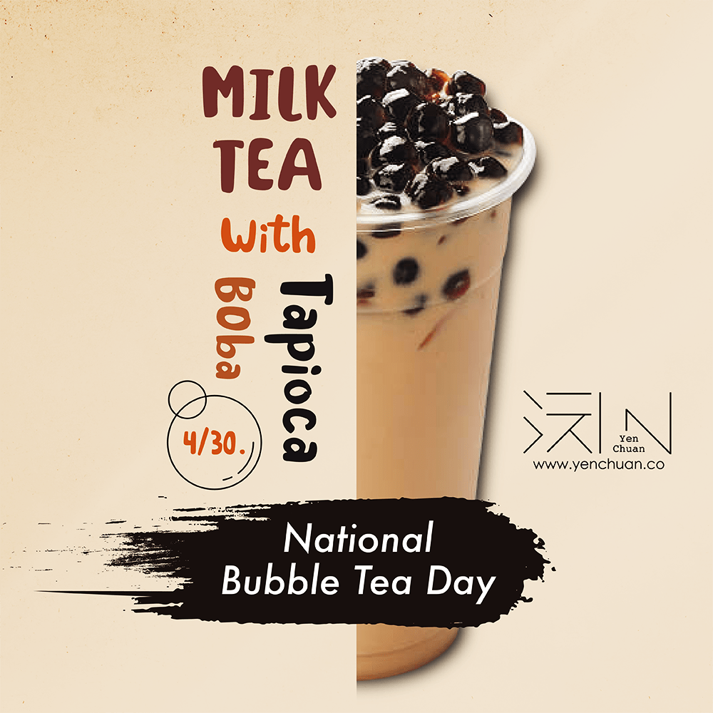 Have a bubbly, exciting National Bubble Tea day! Direct Supplier for