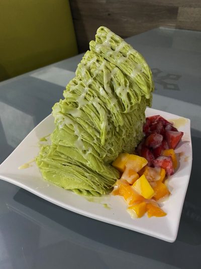 Matcha snow ice, source: https://southwestmanagementdistrict.org/wp-content/uploads/2021/09/nu-cafe-2-400x533.jpeg