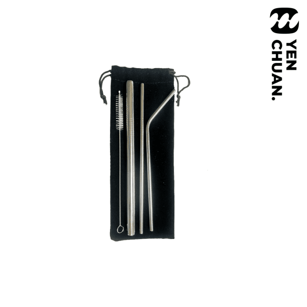 stainless steel straws 3+1