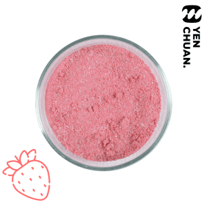 Strawberry milk powder
