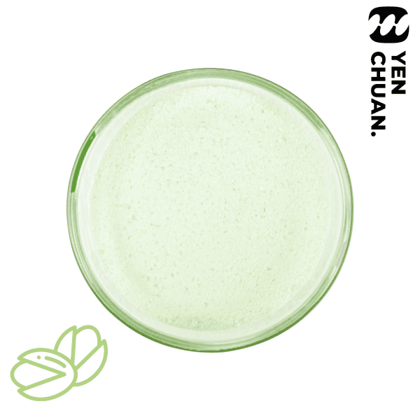 pistachio flavoured powder