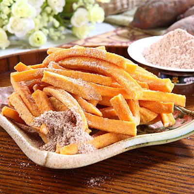pickled plum sweet potato fries